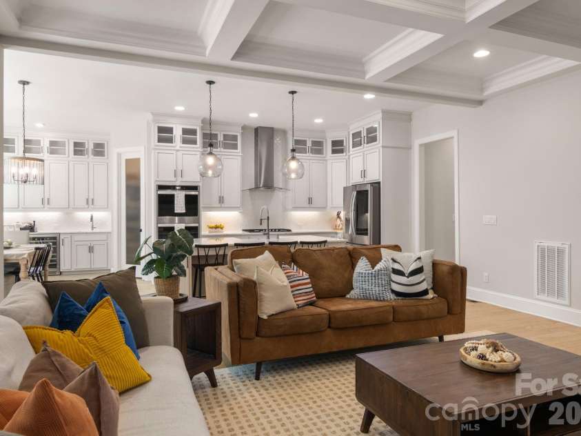 228 Herd Path Court, Clover, SC 29710.  MLS# CAR4387418, YatesRealty ID 28790. Living room/Kitchen