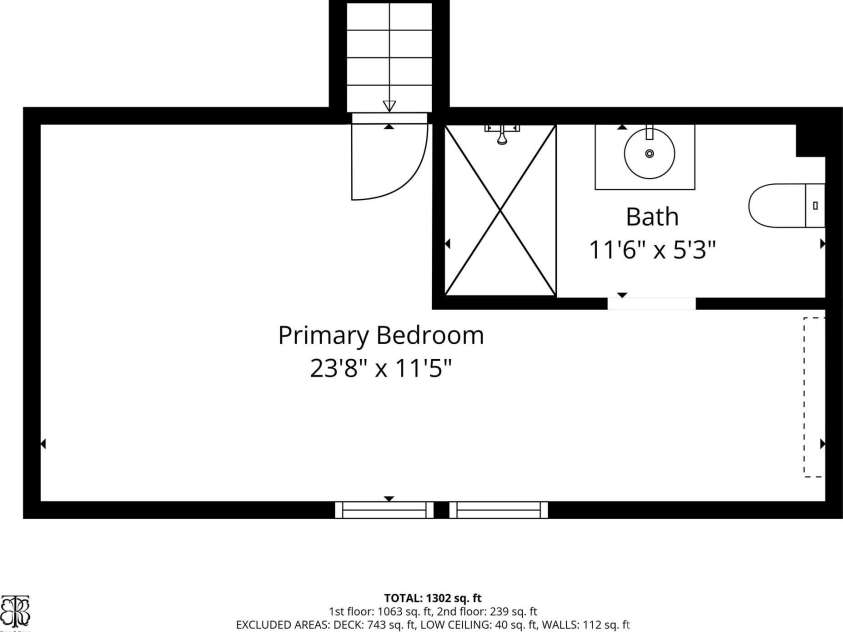 1896 State Hwy 80 S None, Burnsville, NC 28714.  MLS# CAR4389754, YatesRealty ID 28798. Upper Level Floor Plan