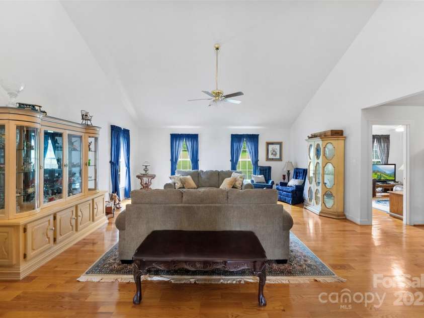 908 Ramseur Road, Bessemer City, NC 28016.  MLS# CAR4299106, YatesRealty ID 288. Living room