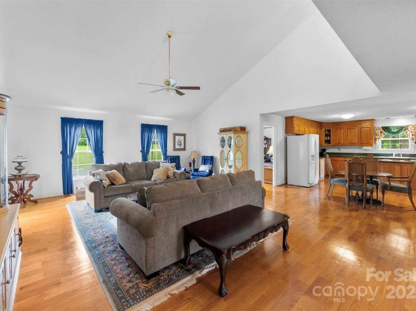 908 Ramseur Road, Bessemer City, NC 28016.  MLS# CAR4299106, YatesRealty ID 288. Living room 