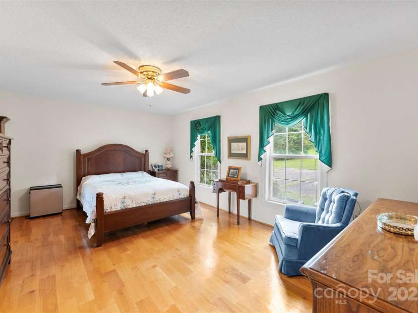 908 Ramseur Road, Bessemer City, NC 28016.  MLS# CAR4299106, YatesRealty ID 288. Primary bedroom 