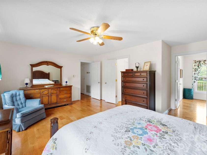 908 Ramseur Road, Bessemer City, NC 28016.  MLS# CAR4299106, YatesRealty ID 288. Primary bedroom
