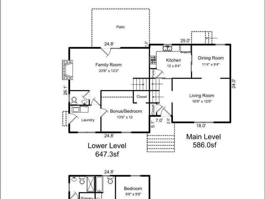 1533 Bonnie Lane, Charlotte, NC 28213.  MLS# CAR4281724, YatesRealty ID 28801. 