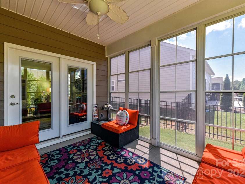 5064 Lassen Volcanic Trail, Lancaster, SC 29720.  MLS# CAR4269047, YatesRealty ID 28804. Covered EZ Breeze Patio