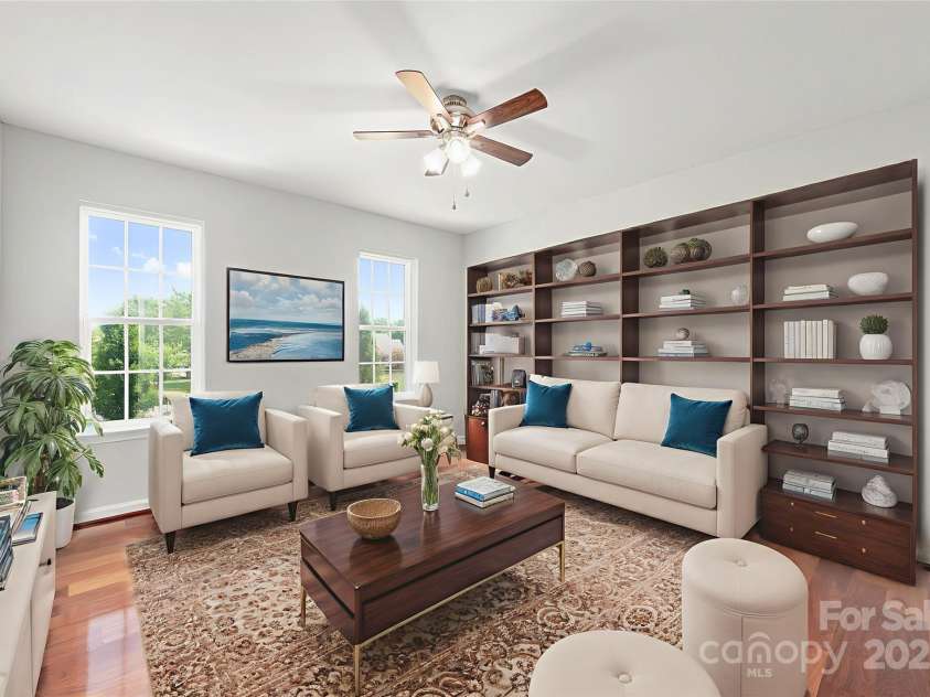 168 Harwell Road, Mooresville, NC 28117.  MLS# CAR4282323, YatesRealty ID 28807. Bonus Room upstairs virtually staged