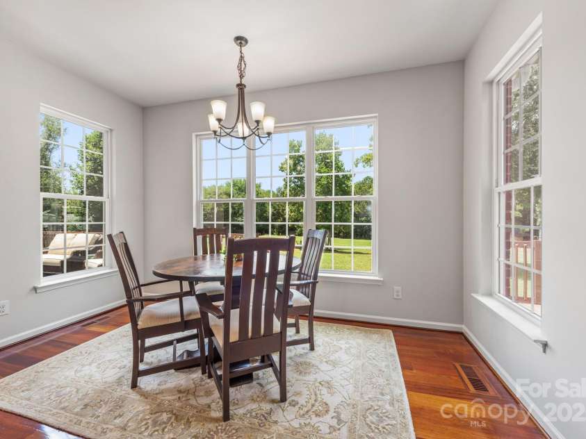 168 Harwell Road, Mooresville, NC 28117.  MLS# CAR4282323, YatesRealty ID 28807. Kitchen nook