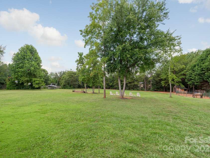 168 Harwell Road, Mooresville, NC 28117.  MLS# CAR4282323, YatesRealty ID 28807. Places to sit and watch a horse in the paddock