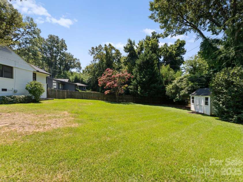 1120 Guilford Road, Charlotte, NC 28209.  MLS# CAR4284031, YatesRealty ID 28816. Backyard
