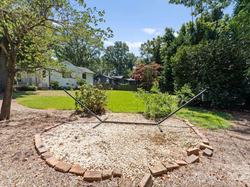 1120 Guilford Road, Charlotte, NC 28209.  MLS# CAR4284031, YatesRealty ID 28816. Backyard