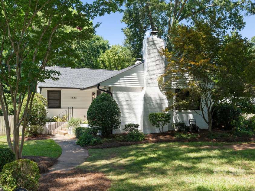 1120 Guilford Road, Charlotte, NC 28209.  MLS# CAR4284031, YatesRealty ID 28816. Front Exterior