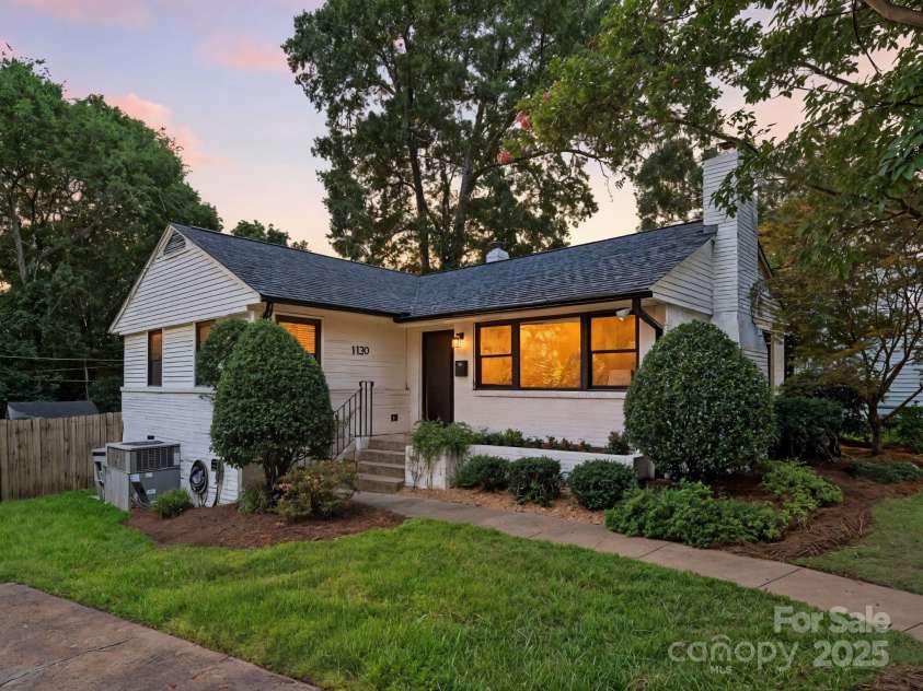 1120 Guilford Road, Charlotte, NC 28209.  MLS# CAR4284031, YatesRealty ID 28816. Front Exterior