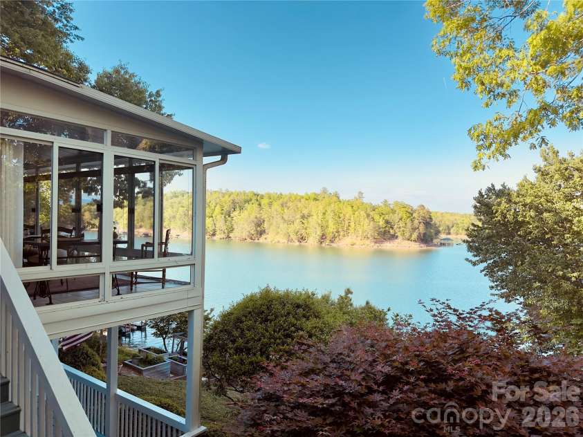 797 Lake Club Drive, Nebo, NC 28761.  MLS# CAR4369719, YatesRealty ID 28818. View from upper deck