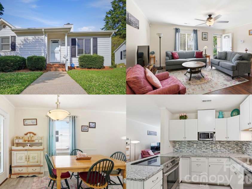 6027 Crape Myrtle Lane, Charlotte, NC 28216.  MLS# CAR4385152, YatesRealty ID 28823. 