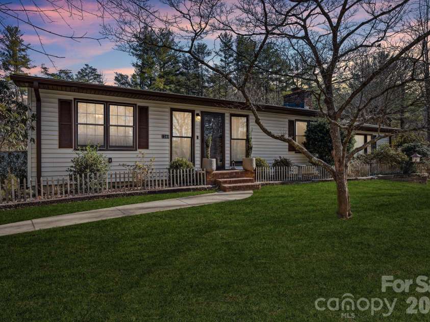 1348 Jenkins Valley Road, Alexander, NC 28701.  MLS# CAR4342000, YatesRealty ID 2883. Edited Sunset Photo