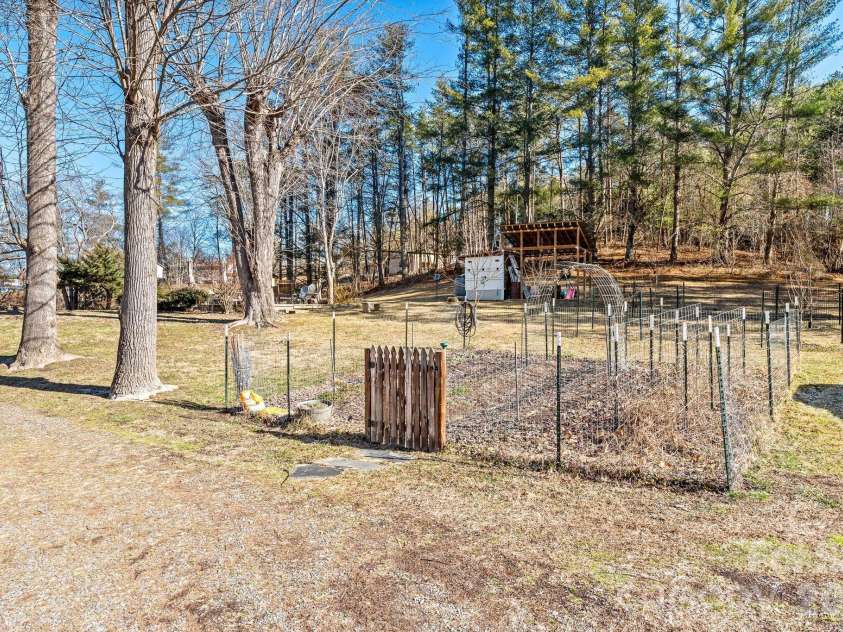 1348 Jenkins Valley Road, Alexander, NC 28701.  MLS# CAR4342000, YatesRealty ID 2883. Fenced Garden Area