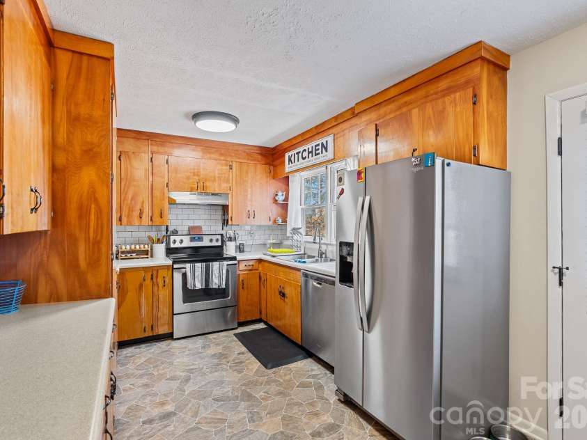 1348 Jenkins Valley Road, Alexander, NC 28701.  MLS# CAR4342000, YatesRealty ID 2883. Kitchen