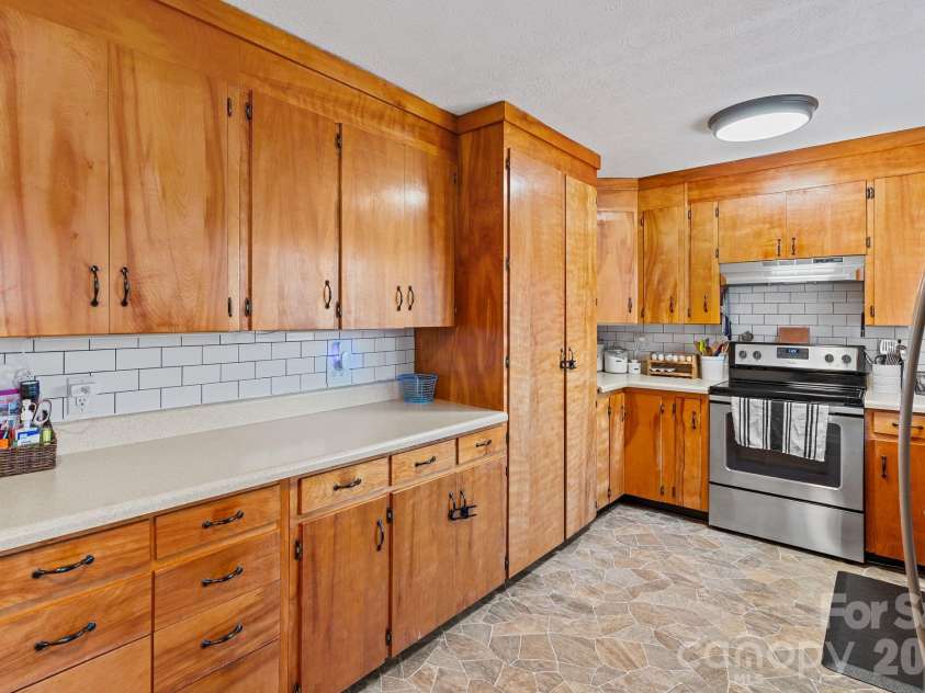 1348 Jenkins Valley Road, Alexander, NC 28701.  MLS# CAR4342000, YatesRealty ID 2883. Kitchen
