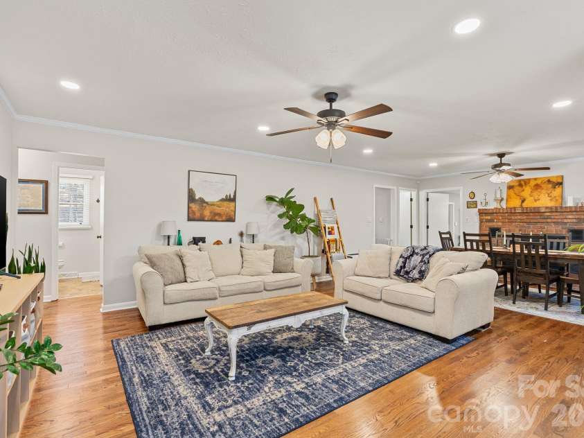 1348 Jenkins Valley Road, Alexander, NC 28701.  MLS# CAR4342000, YatesRealty ID 2883. Living Room