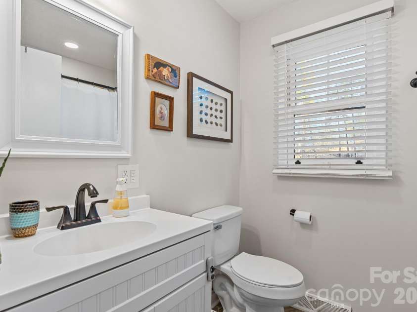 1348 Jenkins Valley Road, Alexander, NC 28701.  MLS# CAR4342000, YatesRealty ID 2883. Secondary Bathroom