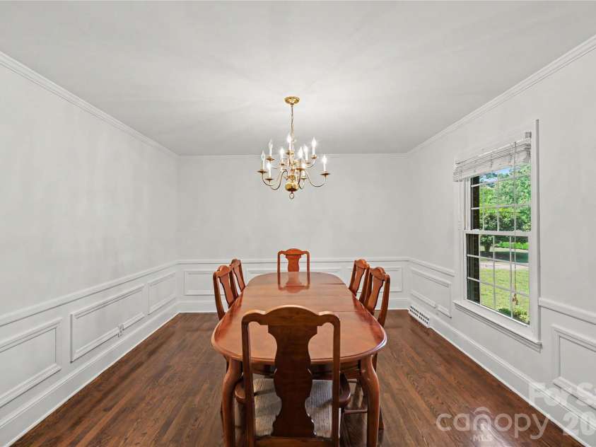 930 Scotch Drive, Gastonia, NC 28054.  MLS# CAR4385001, YatesRealty ID 28831. Elegant dining room with classic millwork details