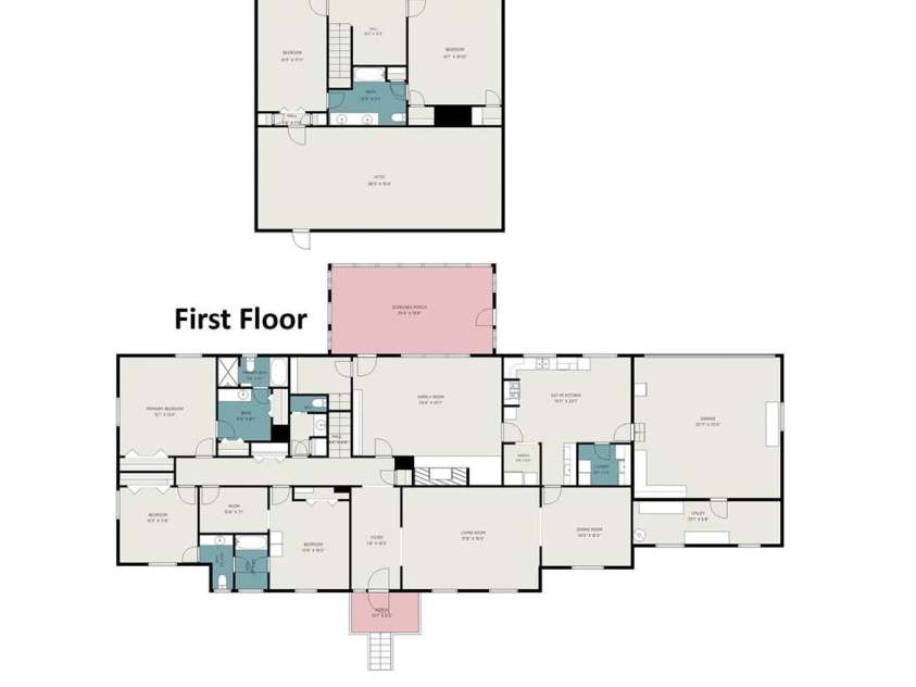 930 Scotch Drive, Gastonia, NC 28054.  MLS# CAR4385001, YatesRealty ID 28831. Home Floor Plan and Measurements Summary