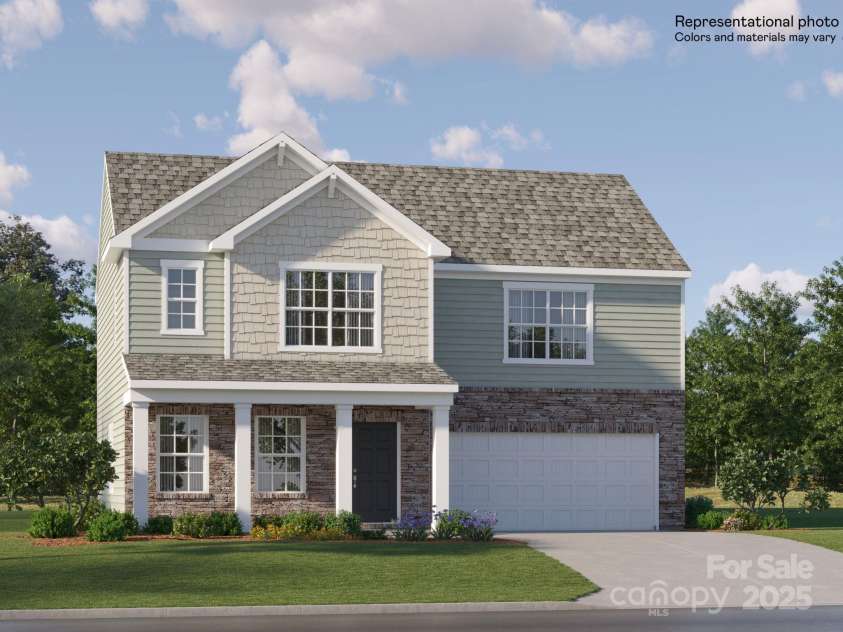 1918 Old Ormand Lane, Bessemer City, NC 28016.  MLS# CAR4286672, YatesRealty ID 28840. Exterior Rendering