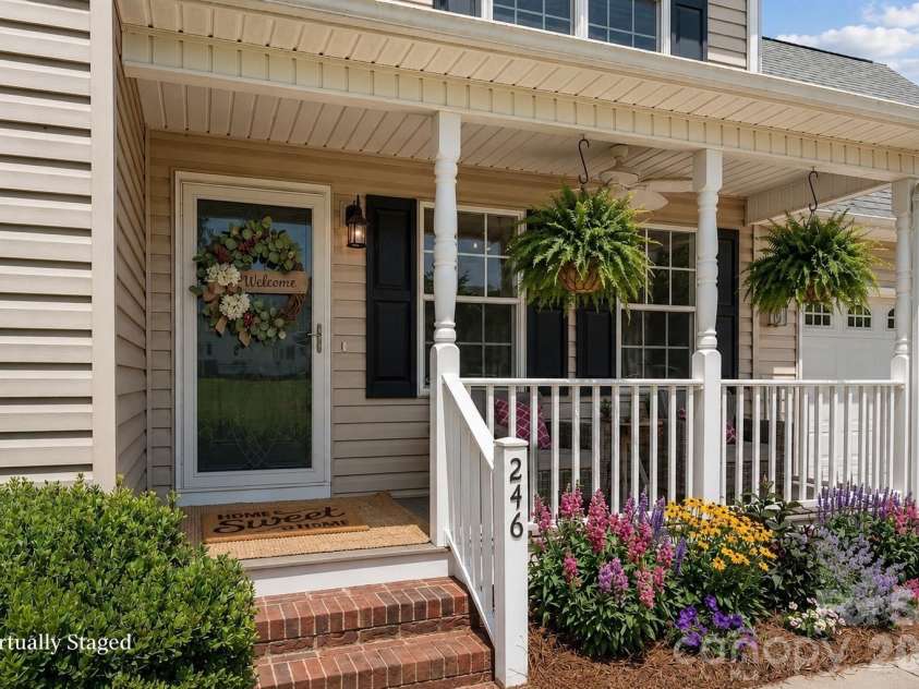 246 Maple Ridge Circle, Salisbury, NC 28147.  MLS# CAR4390588, YatesRealty ID 28849. ***VIRTUALLY STAGED** Home Sweet Home