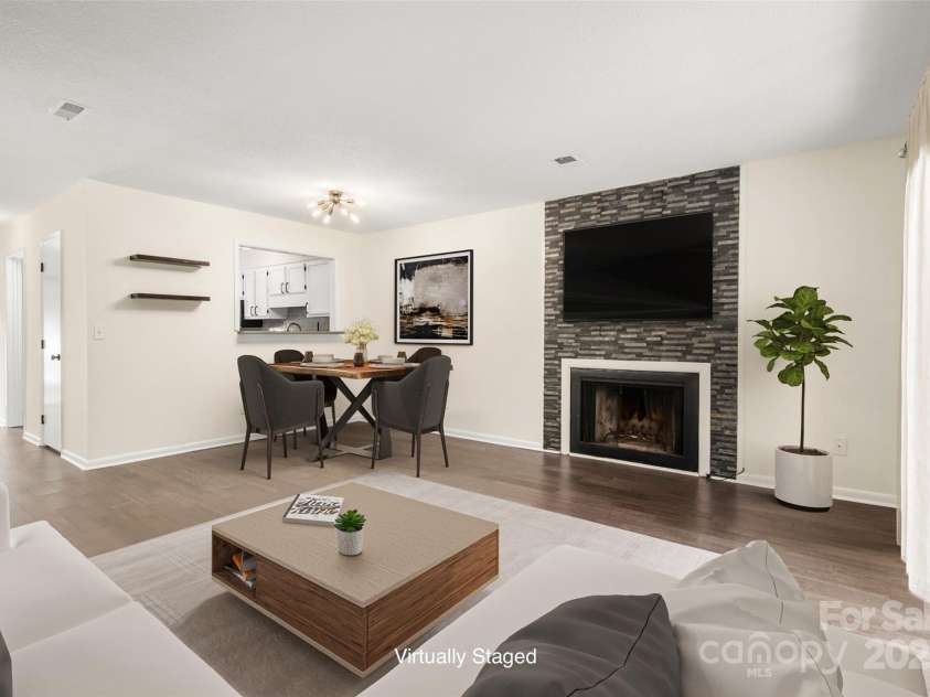6013 Heath Valley Road, Charlotte, NC 28210.  MLS# CAR4276704, YatesRealty ID 28858. Floors previous to September 2025 - Virtually Staged