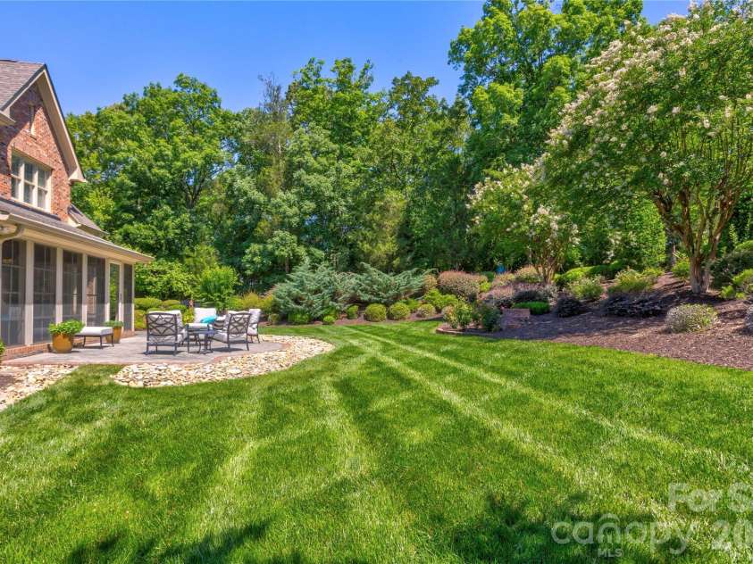 6005 Willowood Road, Kannapolis, NC 28081.  MLS# CAR4389697, YatesRealty ID 28865. Back yard