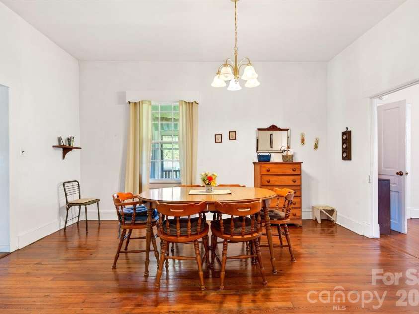 35 Second Street, Marion, NC 28752.  MLS# CAR4376895, YatesRealty ID 28866. Dining room is located between the LR and kitchen
