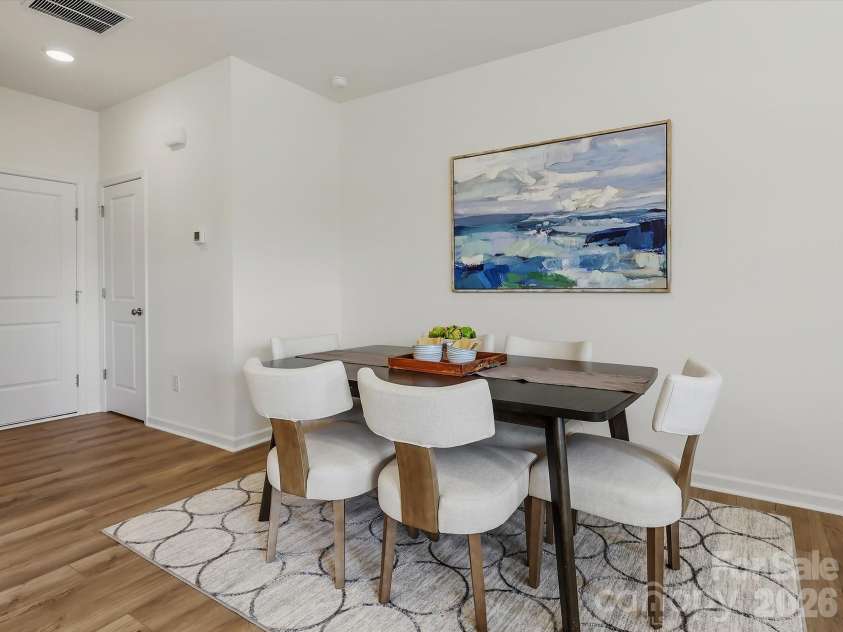6543 Fire Lily Lane, Charlotte, NC 28216.  MLS# CAR4351859, YatesRealty ID 28876. Dining Area