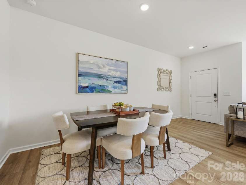 6543 Fire Lily Lane, Charlotte, NC 28216.  MLS# CAR4351859, YatesRealty ID 28876. Dining Area