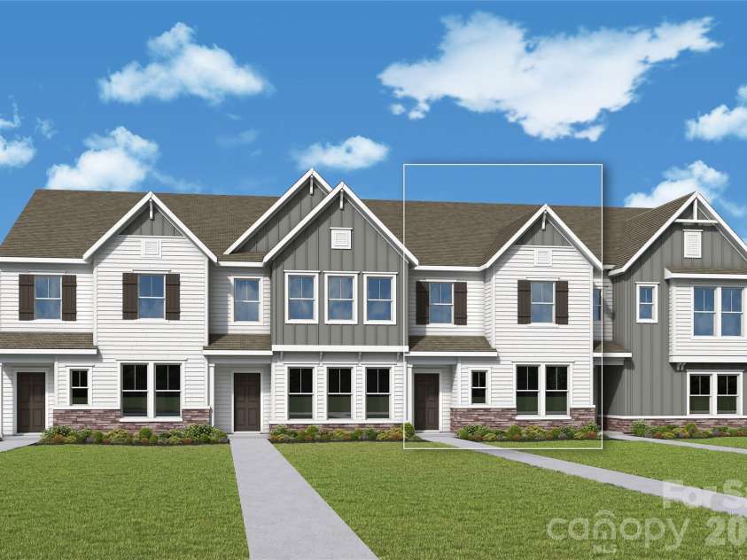 6543 Fire Lily Lane, Charlotte, NC 28216.  MLS# CAR4351859, YatesRealty ID 28876. Exterior Elevation
