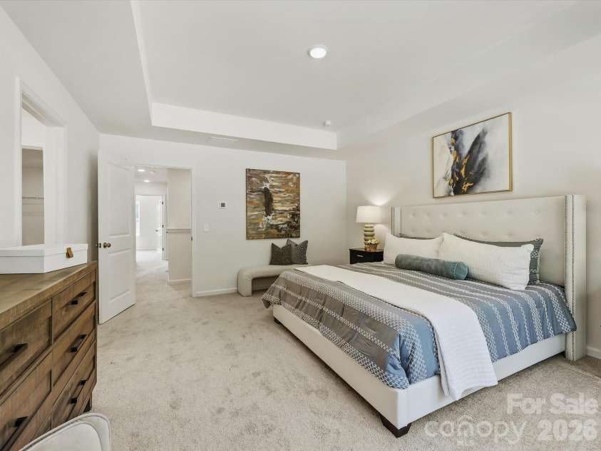 6543 Fire Lily Lane, Charlotte, NC 28216.  MLS# CAR4351859, YatesRealty ID 28876. Spacious Owner's Suite on the 2nd Floor