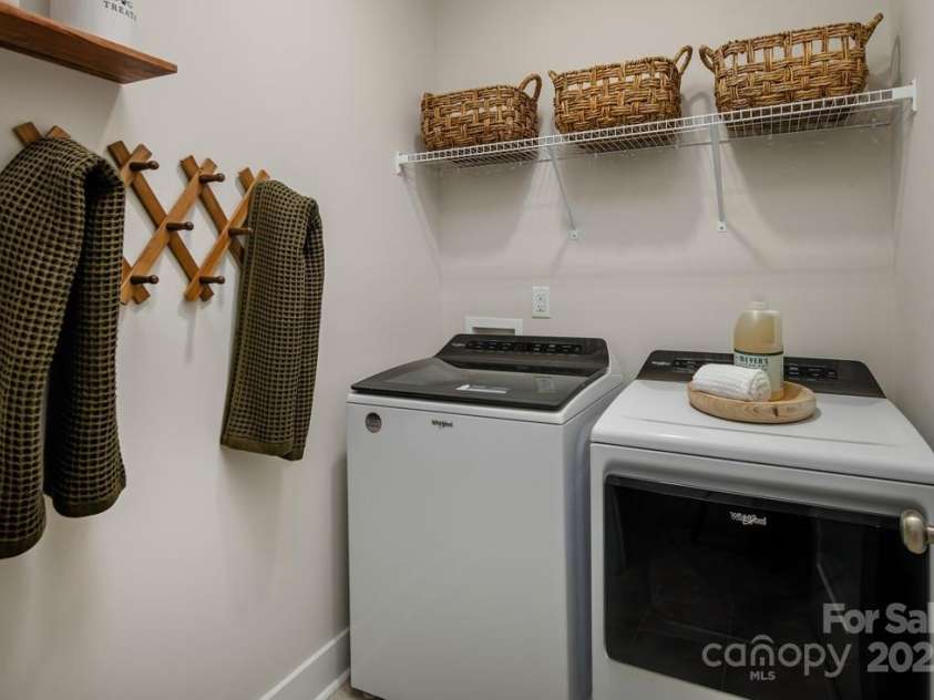 9313 Munsing Drive, Charlotte, NC 28269.  MLS# CAR4265451, YatesRealty ID 28881. Representation only - Laundry 2nd Level