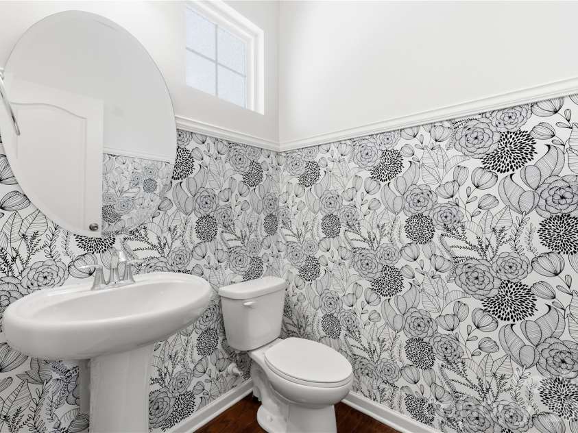 7431 Calhoun Falls Drive, Rock Hill, SC 29732.  MLS# CAR4372051, YatesRealty ID 28882. Half Bathroom