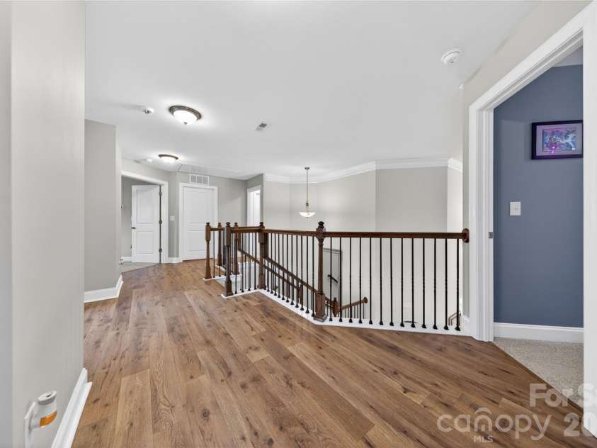 6216 Artigas Drive, Fort Mill, SC 29707.  MLS# CAR4380833, YatesRealty ID 28883. Hard Surface Floors on Landing