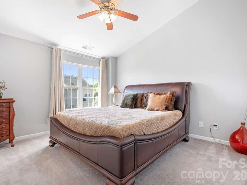 9648 Bailey Road, Cornelius, NC 28031.  MLS# CAR4368702, YatesRealty ID 28889. 3rd Floor Primary Bedroom