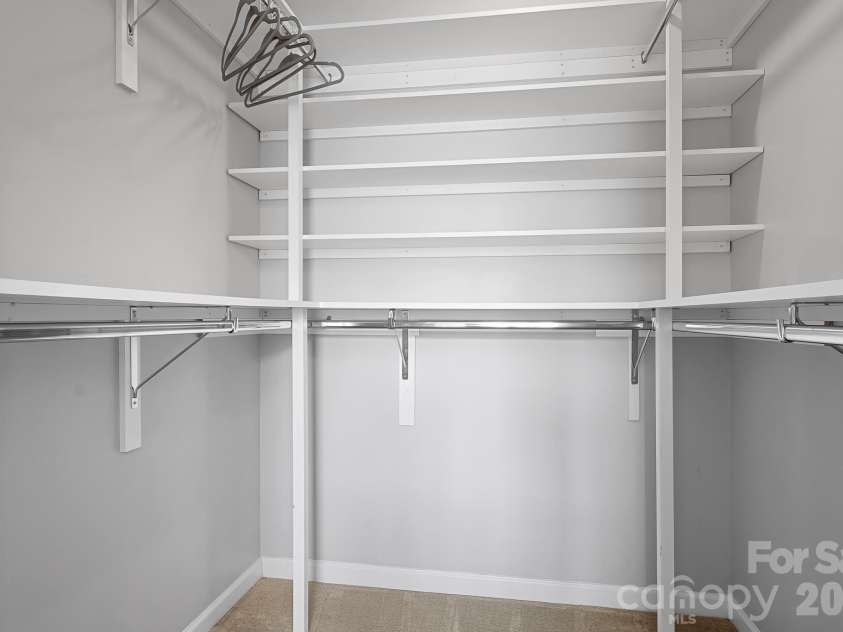 9648 Bailey Road, Cornelius, NC 28031.  MLS# CAR4368702, YatesRealty ID 28889. 3rd Floor Primary Walk-in Closet