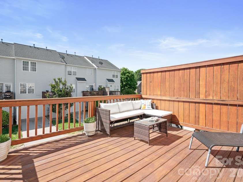 9648 Bailey Road, Cornelius, NC 28031.  MLS# CAR4368702, YatesRealty ID 28889. Deck