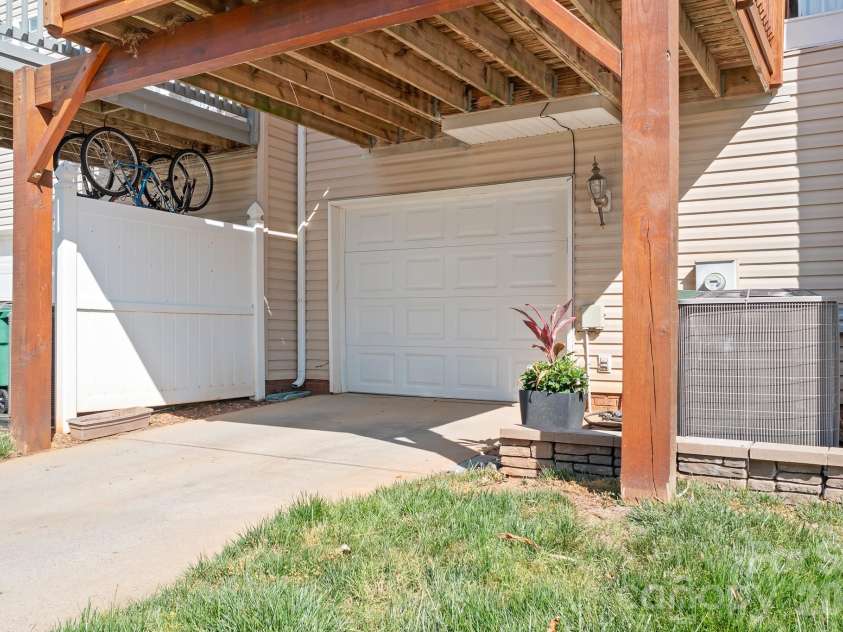 9648 Bailey Road, Cornelius, NC 28031.  MLS# CAR4368702, YatesRealty ID 28889. Garage View - Rear