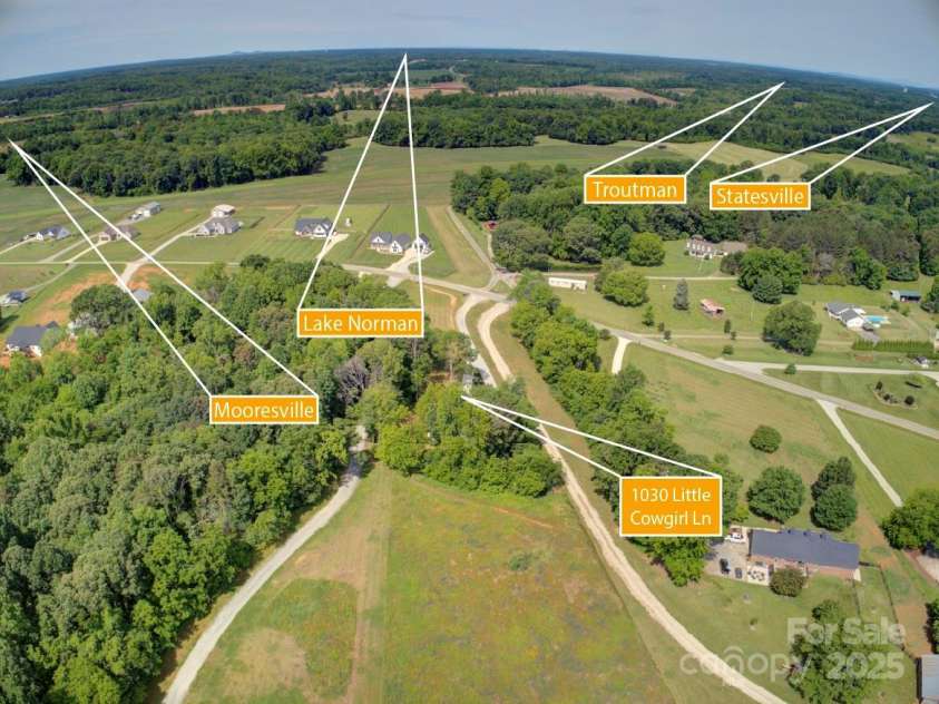 1030 Little Cowgirl Lane, Cleveland, NC 27013.  MLS# CAR4250439, YatesRealty ID 28897. 