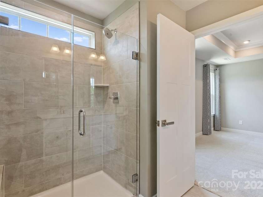 342 Cramerton Mills Parkway, Cramerton, NC 28032.  MLS# CAR4279503, YatesRealty ID 28898. Oversized Shower