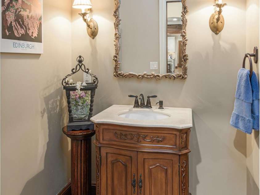176 Valley Springs Road, Asheville, NC 28803.  MLS# CAR4277754, YatesRealty ID 2890. Main Level Half Bath