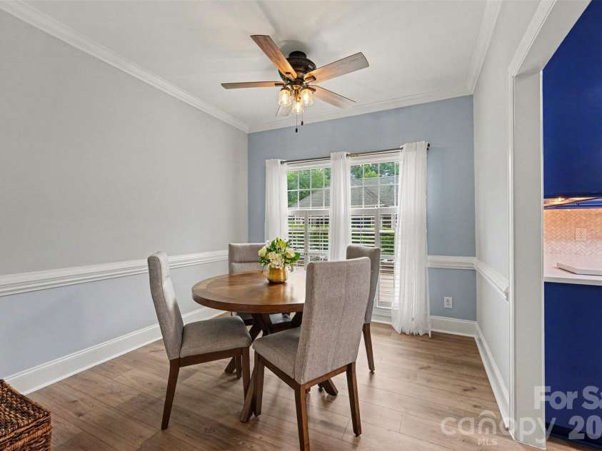 1320 Mill Race Lane, Matthews, NC 28104.  MLS# CAR4384297, YatesRealty ID 28900. Dining Room