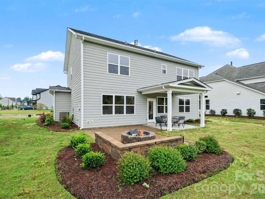 3808 Dahlia Drive, Harrisburg, NC 28075.  MLS# CAR4385206, YatesRealty ID 28902. Backyard