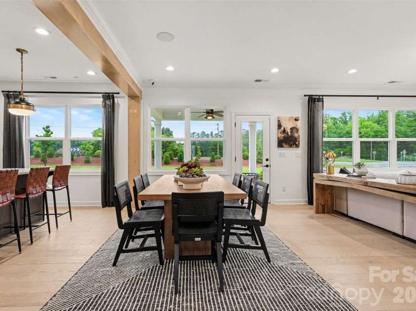 3808 Dahlia Drive, Harrisburg, NC 28075.  MLS# CAR4385206, YatesRealty ID 28902. Dining Area