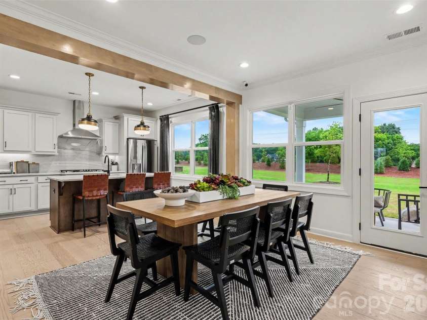 3808 Dahlia Drive, Harrisburg, NC 28075.  MLS# CAR4385206, YatesRealty ID 28902. Dining Area