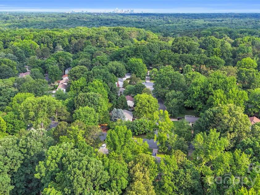 9826 Meringue Place, Charlotte, NC 28270.  MLS# CAR4260657, YatesRealty ID 28904. Aerial view