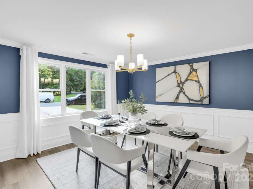 9826 Meringue Place, Charlotte, NC 28270.  MLS# CAR4260657, YatesRealty ID 28904. Formal dining room or could be used as an office